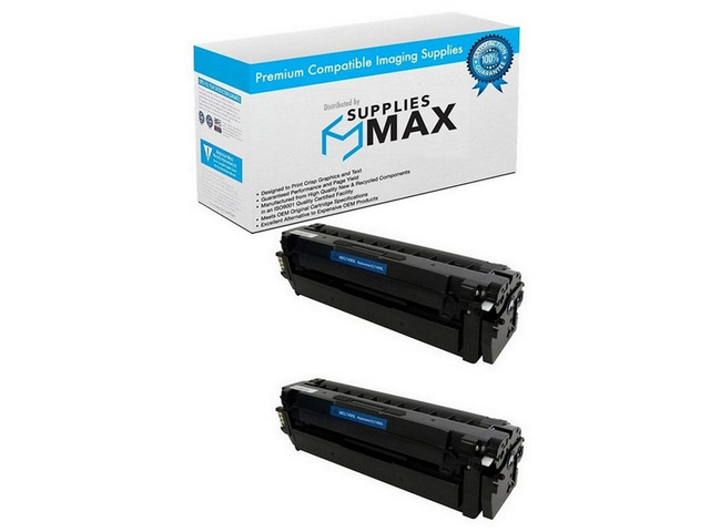 SuppliesMAX Compatible Replacement for Samsung ProXpress C3010DW/C3010ND/C3060FR/C3060FW/C3060ND Black High Yield Toner Cartridge (2/PK-8000 Page...
