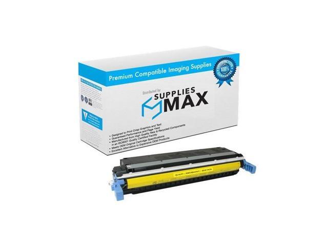 SuppliesMAX Compatible Replacement for HP Color Laser Jet 5500/5500DN/5500DTN/5500HDN/5500N Yellow Toner Cartridge (12000 Page Yield) (NO. 646A)...