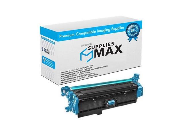 SuppliesMAX Compatible Replacement for HP Color Laser Jet Enterprise M552/M553/M577/E55040/E57540 Cyan Toner Cartridge (5000 Page Yield) (NO. 508A)...