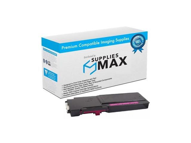 SuppliesMAX Compatible Replacement for Dell C3760DN/C3760DNF/C3760N/C3765DNF Magenta Toner Cartridge (9000 Page Yield) (331-8431)