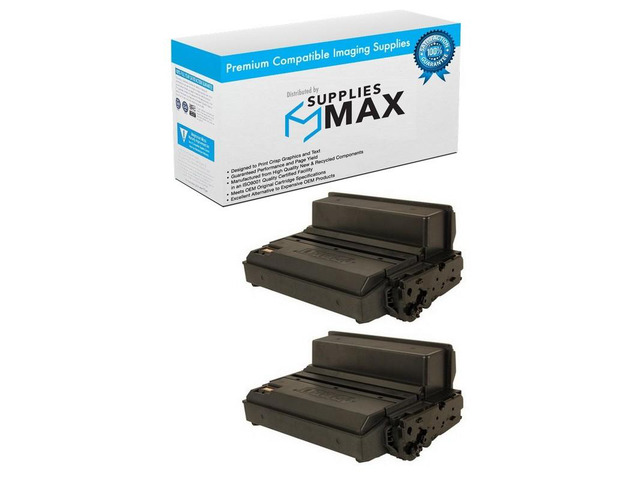 SuppliesMAX Compatible Replacement for Samsung ML-3750ND/ML-3753 High Yield Toner Cartridge (2/PK-15000 Page Yield) (MLT-P305B)