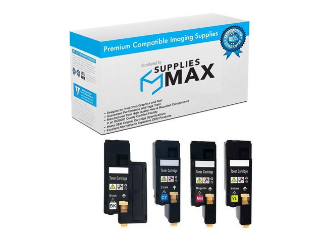 SuppliesMAX Remanufactured Replacement for Phaser 6000/Phaser 6010N/WorkCentre 6015B/WorkCentre 6015N/WorkCentre 6015NI Toner Cartridge Combo Pack...