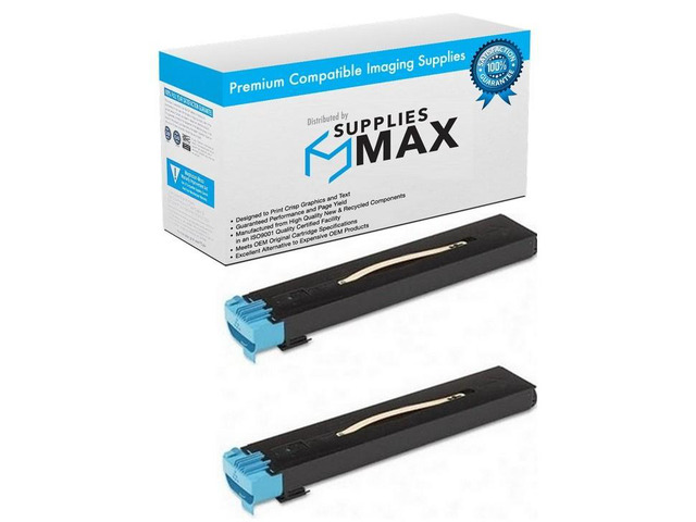 SuppliesMAX Remanufactured Replacement for DocuColor 240/250/260/7655/7665/WorkCentre 7675/7755/7775 Cyan Toner Cartridge (2/PK-34000 Page Yield)...