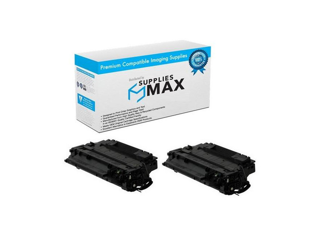 SuppliesMAX Compatible Replacement for Canon LBP-6700/LBP-6750/LBP-6780X/MF-512X/MF-515X Black Jumbo Toner Cartridge (2/PK-15000 Page Yield)...
