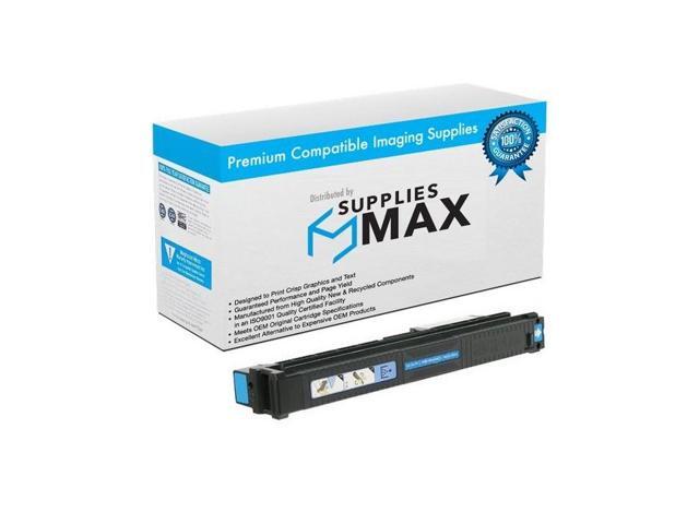 SuppliesMAX Compatible Replacement for HP Color Laser Jet Enterprise M855DN/M855X+/M855X+NFC/M855XH Cyan Toner Cartridge (31500 Page Yield) (NO....