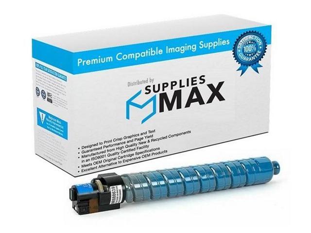 SuppliesMAX Compatible Replacement for Lanier LD-130C/LD-130CSR/LD-140C/LD-140CSR Cyan Toner Cartridge (10000 Page Yield) (TYPE 400E) (841296)
