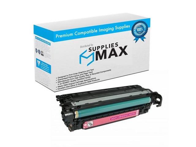 SuppliesMAX Compatible Replacement for HP Color Laser Jet Enterprise CM-4540/CM-4540f/CM-4540fskm Magenta Toner Cartridge (12500 Page Yield) (NO....