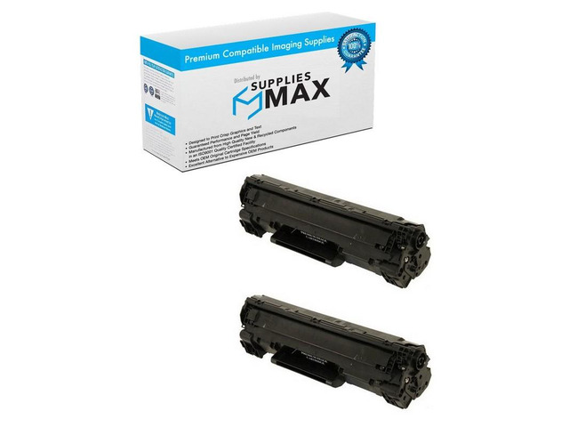 SuppliesMAX Compatible Replacement for Canon i-SENSYS LBP-3250 Jumbo Toner Cartridge (2/PK-3000 Page Yield) (1871B002J_2PK)