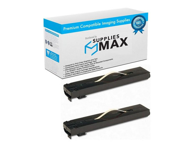 SuppliesMAX Remanufactured Replacement for Color 550/Color 560/Color 570 Series Black Toner Cartridge (2/PK-30000 Page Yield) (006R01525_2PK)