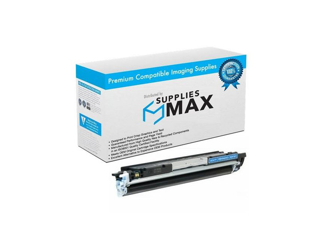 SuppliesMAX Compatible Replacement for HP Color Laser Jet Pro M176-MFP/Pro M176N-MFP/Pro M177FW-MFP MFP Cyan Toner Cartridge (1000 Page Yield) (NO....