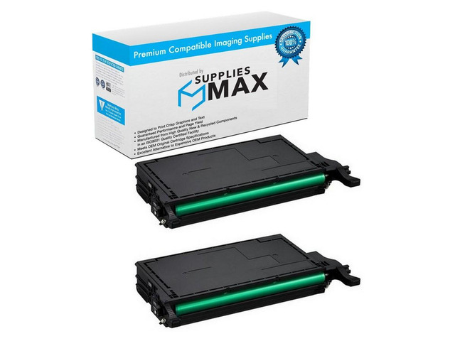 SuppliesMAX Compatible Replacement for Samsung CLP-770ND/CLP-775ND Black Toner C