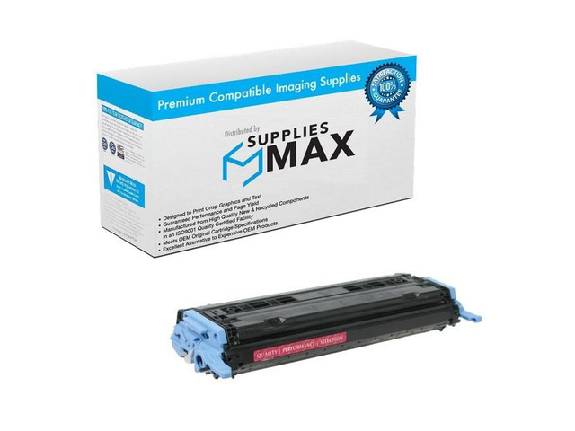 SuppliesMAX Compatible Replacement for Canon LBP-5000/LBP-5100 Magenta Toner Cartridge (2000 Page Yield) (CRG-707M) (9422A004)