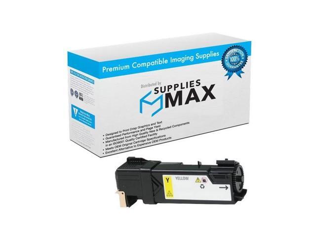 SuppliesMAX Remanufactured Replacement for Phaser 6125/Phaser 6125N Series Yellow Toner Cartridge (1000 Page Yield) (106R01333)