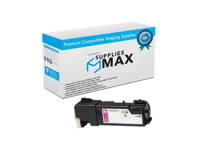 SuppliesMAX Remanufactured Replacement for Phaser 6128MFP Series Magenta Toner Cartridge (2500 Page Yield) (106R01453)