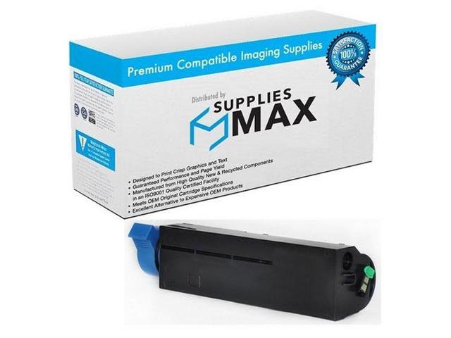 SuppliesMAX Compatible Replacement for Okidata B401/B401D/MB-441/MB-451/MB-451W Toner Cartridge (1500 Page Yield) (44992405)