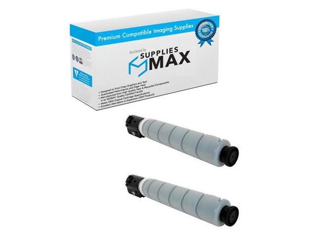 SuppliesMAX Compatible Replacement for Canon imageRUNNER ADVANCE C250iF/C255iF/C256i/C350iF/C355iF/C356i Black Toner Cartridge (2/PK-19000 Page...
