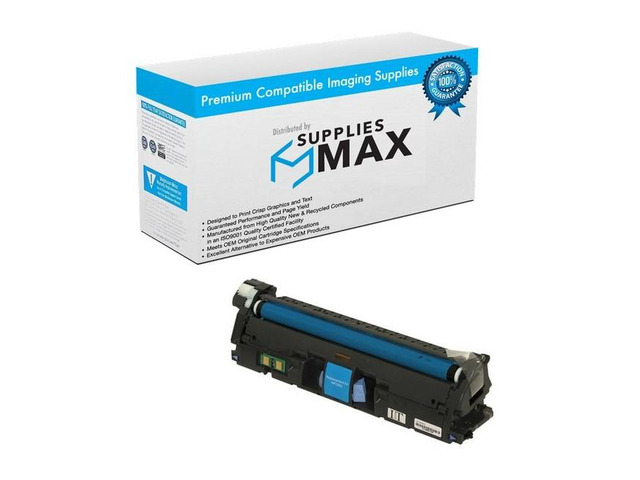 SuppliesMAX Compatible Replacement for Canon Color imageCLASS MF-8170C/MF-8180C/LBP-2410 Cyan Toner Cartridge (4000 Page Yield) (EP-87C) (7432A005AA)