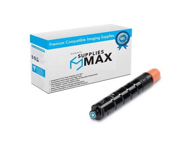SuppliesMAX Compatible Replacement for Canon imageRUNNER ADVANCE C2020/C2020i/C2025i/C2030/C2220i/C2225/C2230 Cyan Toner Cartridge (19000 Page...