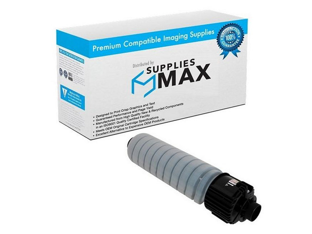 SuppliesMAX Compatible Replacement for Lanier MP-4054SP/MP-5054SP/MP-6054SP Black Toner Cartridge (37000 Page Yield) (TYPE MP6054SPS) (842126)