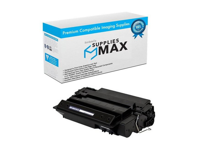 SuppliesMAX Compatible Replacement for HP Laser Jet 2400/2410/2420/2420D/2420DN/2420N/2430/2430DTN/2430N/2430TN Jumbo Toner Cartridge (18000 Page...