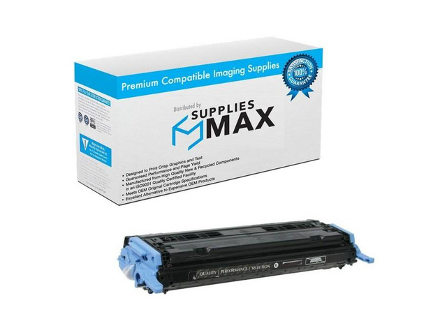 SuppliesMAX Compatible Replacement for Canon LBP-5000/LBP-5100 Black Toner Cartridge (2500 Page Yield) (CRG-707BK) (9424A004)