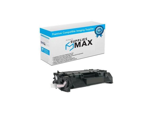 SuppliesMAX Compatible Replacement for HP Laser Jet P2050/P2055/P2055D/P2055DN/P2055X Toner Cartridge (6500 Page Yield) (NO. 05X) (CE505X)
