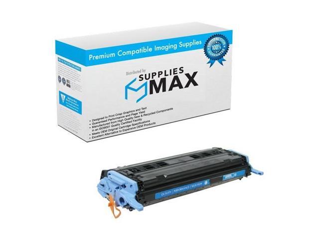 SuppliesMAX Compatible Replacement for Canon LBP-5000/LBP-5100 Cyan Toner Cartridge (2000 Page Yield) (CRG-707C) (9423A004)