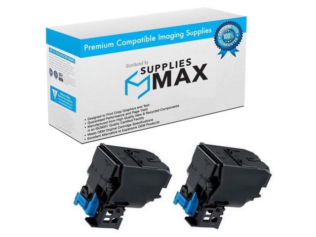 SuppliesMAX Compatible Replacement for Konica Minolta bizhub C3350/bizhub C3850/bizhub C3850FS Black Toner Cartridge (2/PK-10000 Page Yield)...