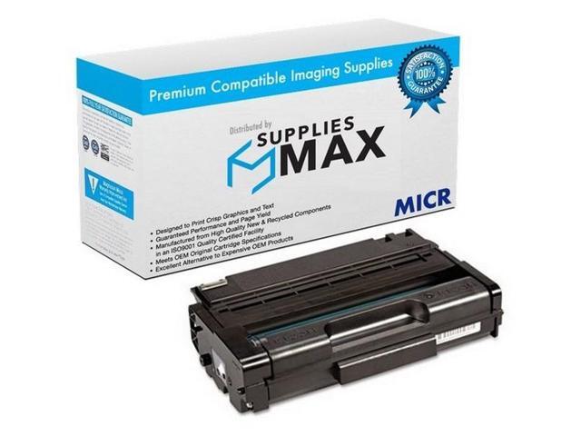 SuppliesMAX Compatible MICR Replacement for Savin SP-3400DN/SP-3400N/SP-3400SF/SP-3410DN/SP-3410SF Toner Cartridge (5000 Page Yield) (TYPE...