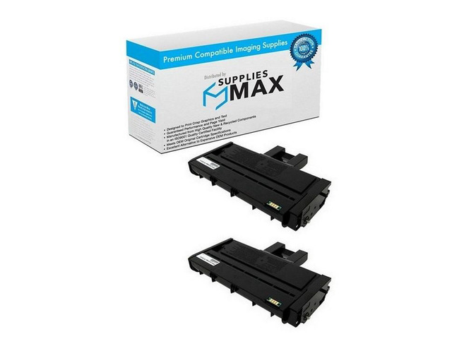 SuppliesMAX Compatible Replacement for Savin SP-213NW/SP-213SFNW/SP-213NW/SP-213SFW/SP-213SNW/SP-213SUW Black High Yield Toner Cartridge (2/PK-2600...