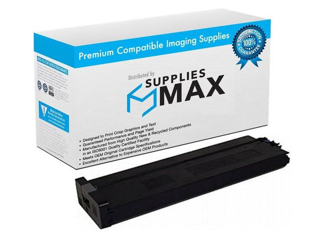 SuppliesMAX Compatible Replacement for Sharp MX-4110/4141/5111/5141N Black Toner Cartridge (40000 Page Yield) (MX-51NTBA)