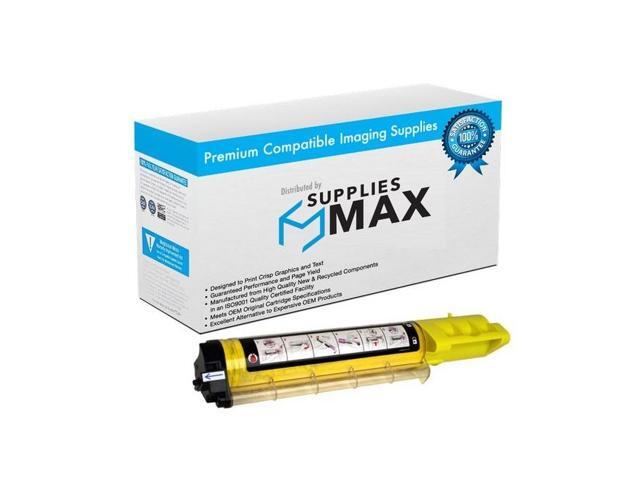 SuppliesMAX Compatible Replacement for Dell 3010CN Yellow Toner Cartridge (2000 Page Yield) (WH006)