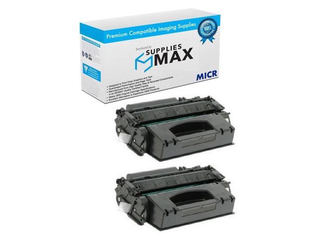 SuppliesMAX Compatible MICR Replacement for HP Laser Jet M2727NFS/P2010/P2014/P2015/P2015D/P2015DN/P2015N/P2015X Toner Cartridge (2/PK-3500 Page...
