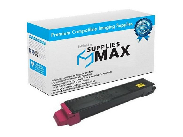 SuppliesMAX Compatible Replacement for Copystar CS-205c/CS-255c Magenta Toner Cartridge (6000 Page Yield) (TK-899M) (1T02K0BCS0)