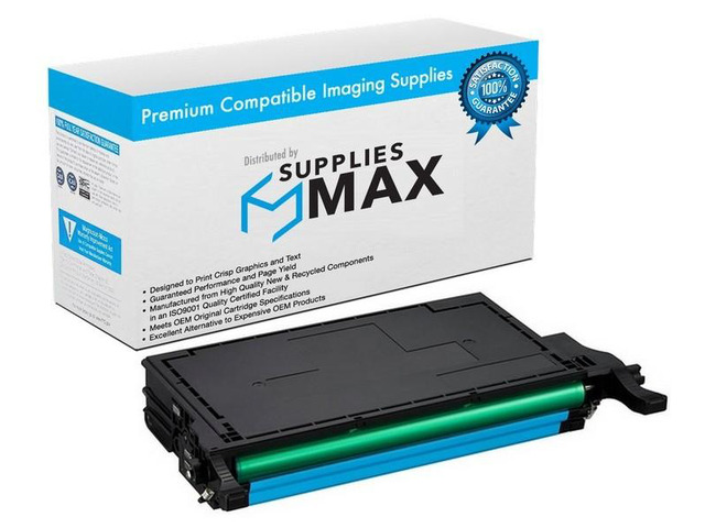 SuppliesMAX Compatible Replacement for Samsung CLP-770ND/CLP-775ND Cyan Toner Cartridge (7000 Page Yield) (CLT-C609S)
