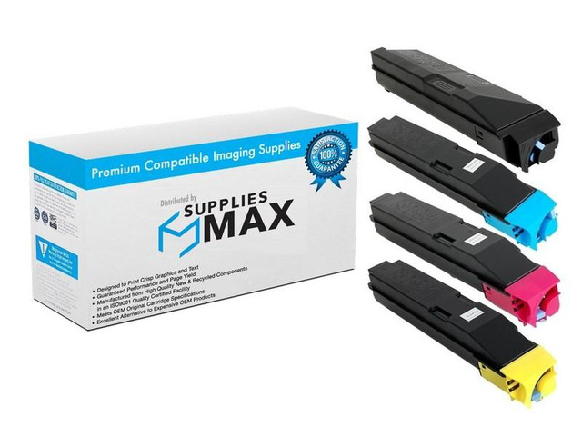 SuppliesMAX Compatible Replacement for Kyocera Mita TASKalfa 4550ci/TASKalfa 4551ci/TASKalfa 5550ci/TASKalfa 5551ci Toner Cartridge Combo Pack...