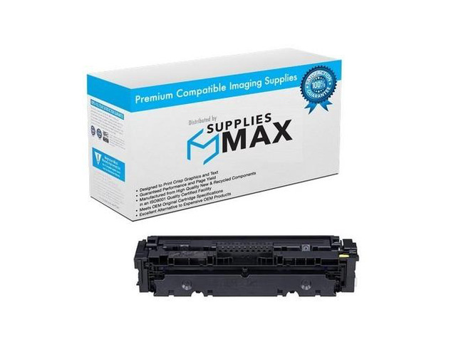 SuppliesMAX Compatible Replacement for Canon imageCLASS LBP-654/MFC-731/733/735CDW Yellow High Yield Toner Cartridge (5000 Page Yield) (1251C001)