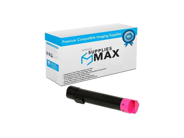 SuppliesMAX Compatible Replacement for Dell C5765DN Magenta Toner Cartridge (120