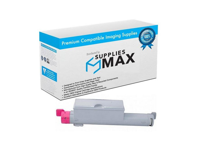 SuppliesMAX Compatible Replacement for Dell 5110CN Magenta High Yield Toner Cartridge (12000 Page Yield) (310-7893)