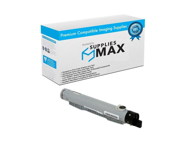 SuppliesMAX Compatible Replacement for Dell 5110CN Black Standard Yield Toner Cartridge (10000 Page Yield) (KD580)