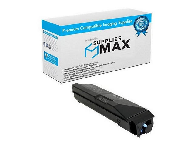SuppliesMAX Compatible Replacement for Kyocera Mita TASKalfa 3050ci/TASKalfa 3051ci/TASKalfa 3550ci/TASKalfa 3551ci Black Toner Cartridge (25000...