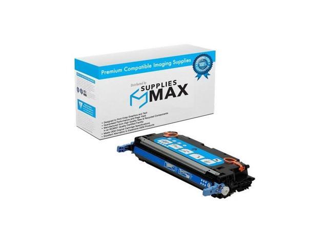 SuppliesMAX Compatible Replacement for HP Color Laser Jet 3800/3800DN/3800DTN/3800N/CP-3505/CP-3505DN/CP-3505N/CP-3505X Cyan Toner Cartridge (6000...