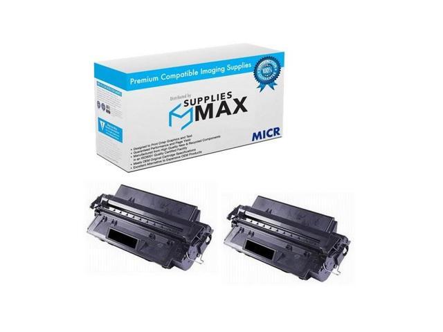 SuppliesMAX Compatible MICR Replacement for Canon LBP-32X/LBP-470/LBP-1000/LBP-1310/P100 Toner Cartridge (2/PK-5000 Page Yield) (EP-32) (1561A003_2PK)