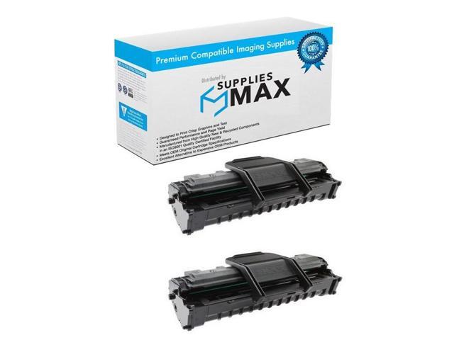 SuppliesMAX Compatible Replacement for Dell 1100/1110 Toner Cartridge (2/PK-3000 Page Yield) (2BK1110)