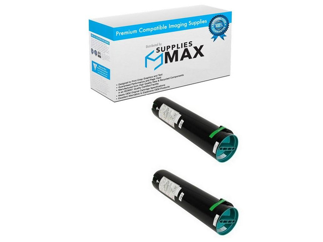 SuppliesMAX Remanufactured Replacement for Phaser 7760DN/Phaser 7760DX/Phaser 7760GX Series Black Toner Cartridge (2/PK-32000 Page Yield)...