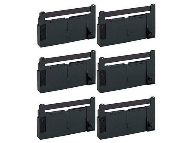 SuppliesMAX Compatible Replacement for M2630/M2640/M2645/M2660/M2665/M2667 Black P. O.S. Printer Ribbons (6/PK) (ERC-18BK)