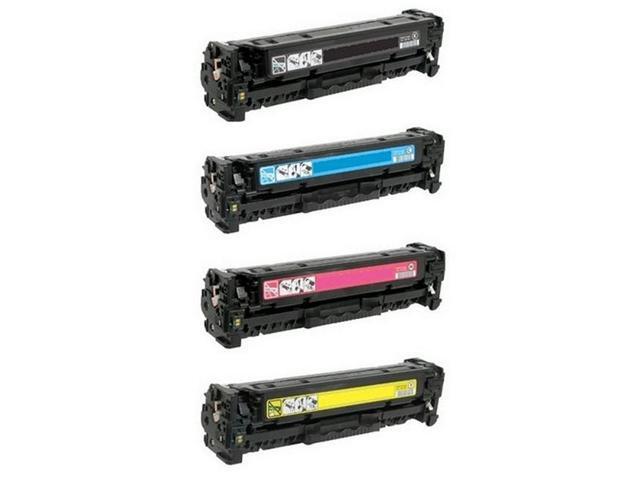 SuppliesMAX Compatible Replacement for HP LaserJet Pro Color M351A/M375NW/M451DN/M451DW/M451NW/M475DN/M475DW Toner Combo Pack (BK/C/M/Y) (NO....