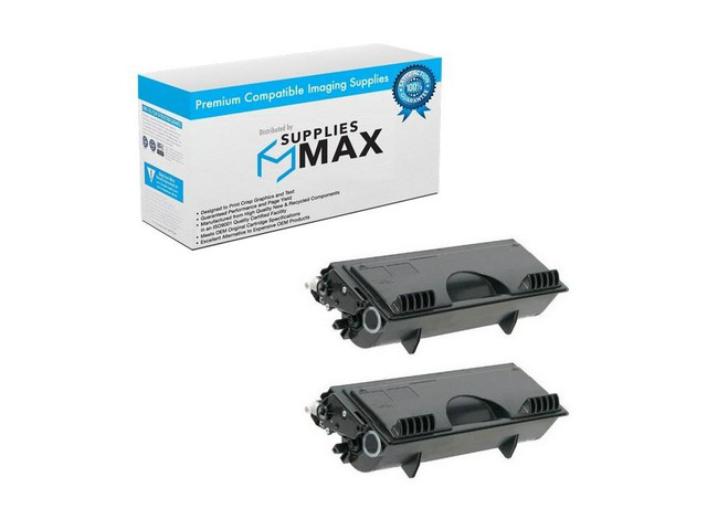 SuppliesMAX Compatible Replacement for Pitney Bowes 1500/2500/IX-2600/1630/1640 Toner Cartridge (2/PK-10000 Page Yield) (817-5_2PK)
