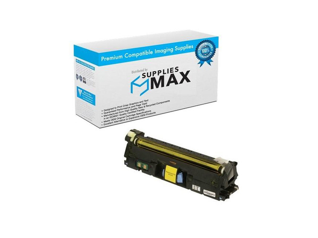 SuppliesMAX Compatible Replacement for HP Color Laser Jet 1500/1500L/1500Lxi/2500/2500L/2500Lse/2500N/2500tn Yellow Toner Cartridge (4000 Page...