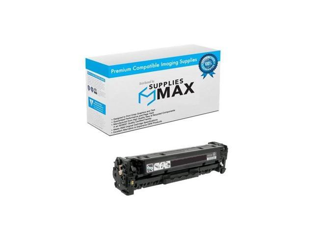 SuppliesMAX Compatible Replacement for HP Color Laser Jet Pro M476DN/M476DW/M476NW Black Toner Cartridge (2400 Page Yield) (NO. 312A) (CF380A)